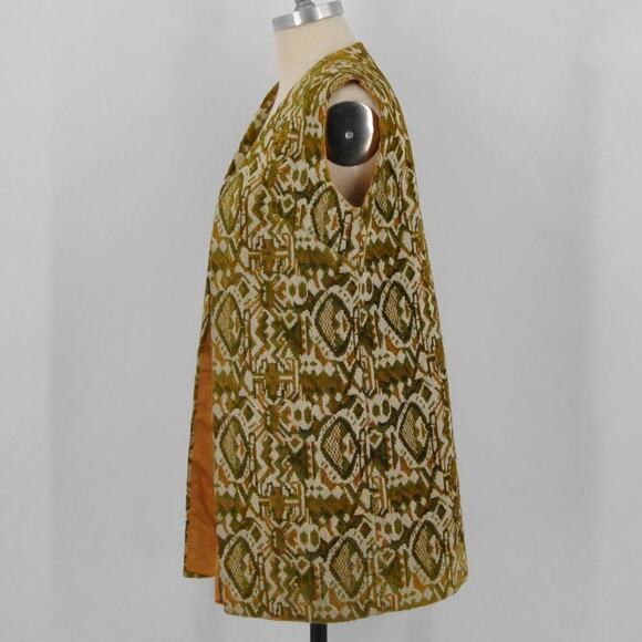 Vintage Homemade Tapestry Vest - Picture 2 of 5